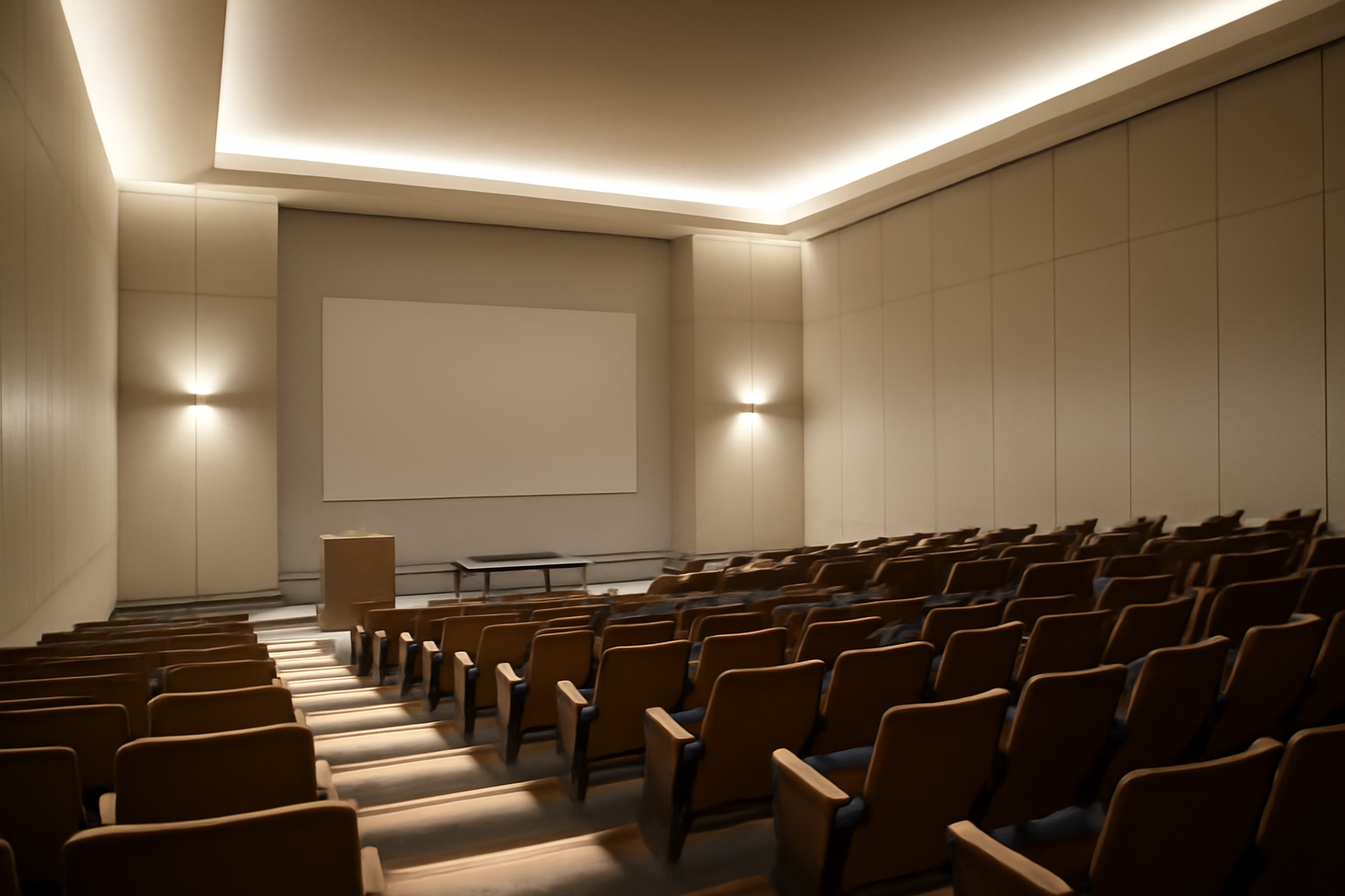 Education - Lecture Hall lighting environment