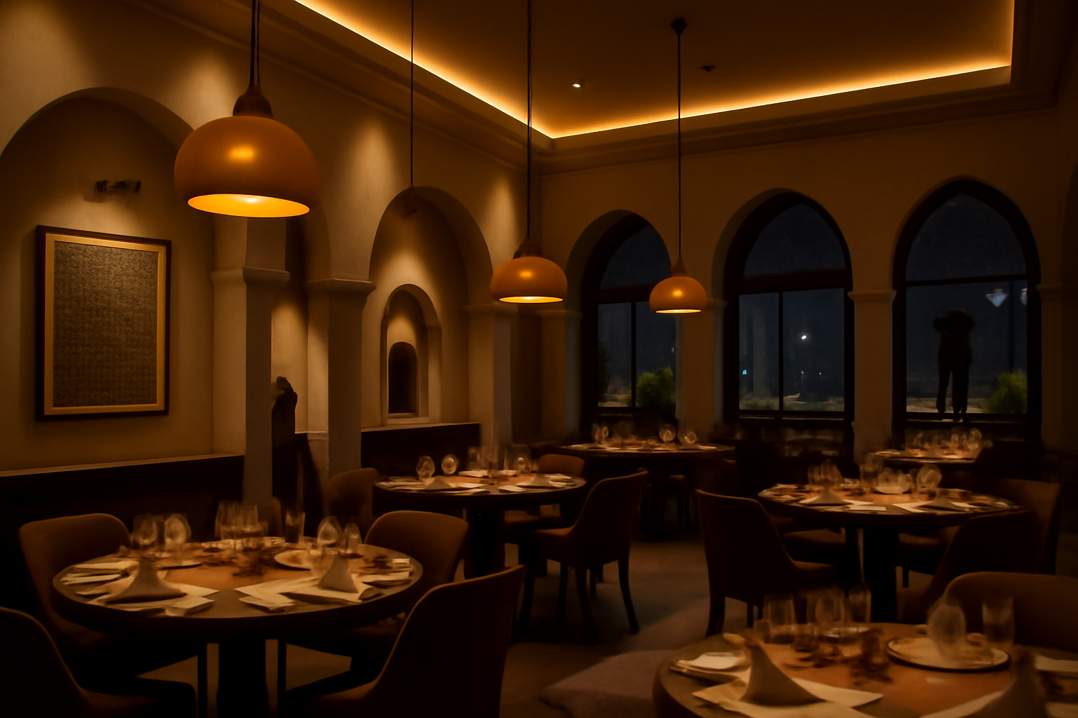 Hospitality - Restaurant lighting environment