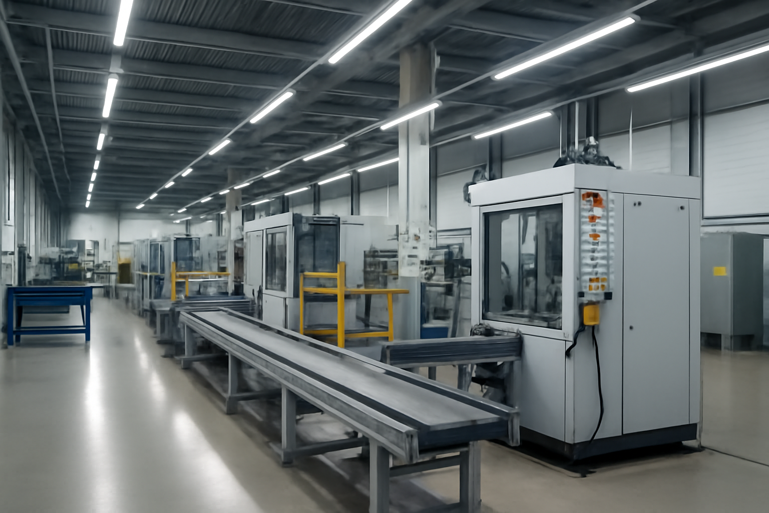 Industrial - Production Line lighting environment