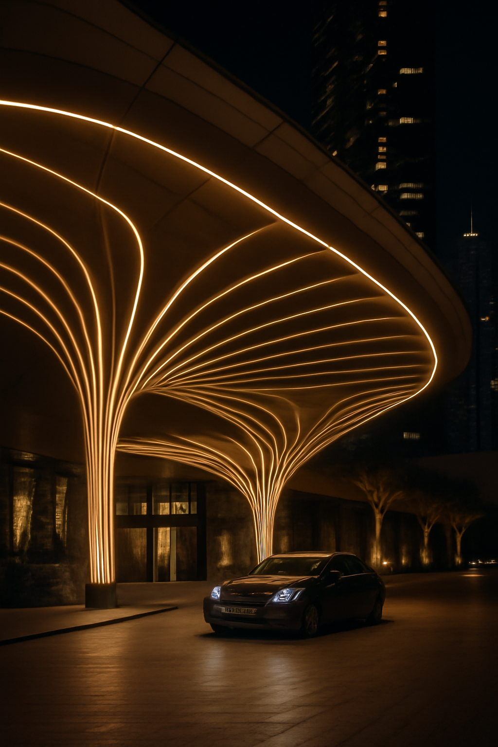 Outdoor - Canopy lighting environment