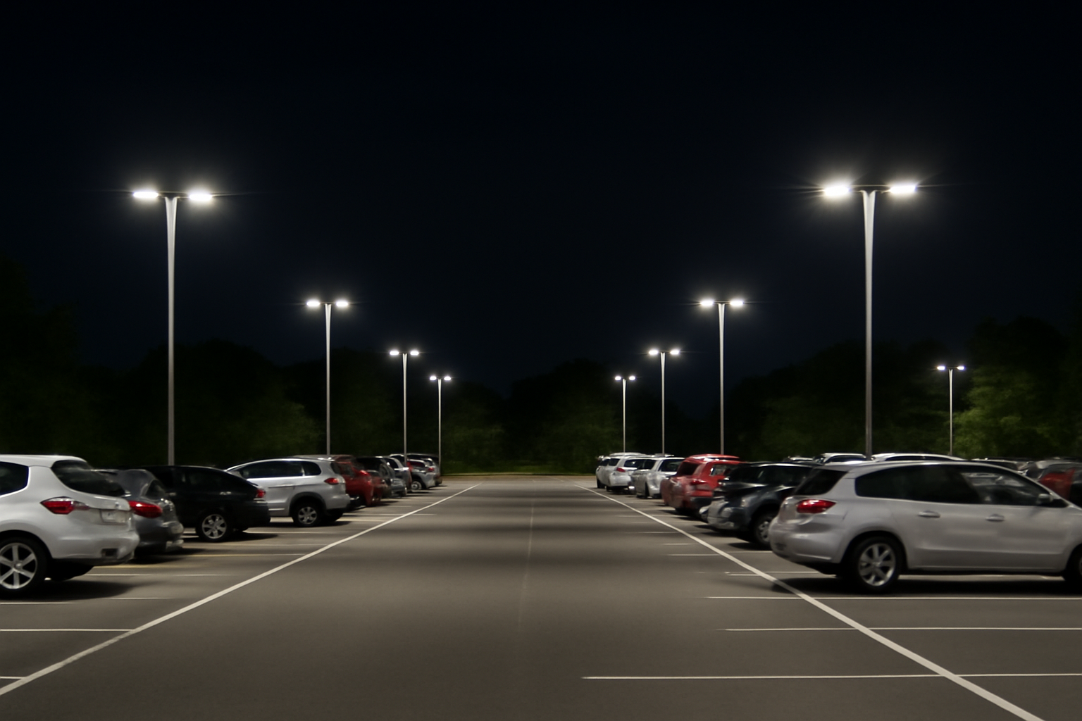 Outdoor - Parking lighting environment