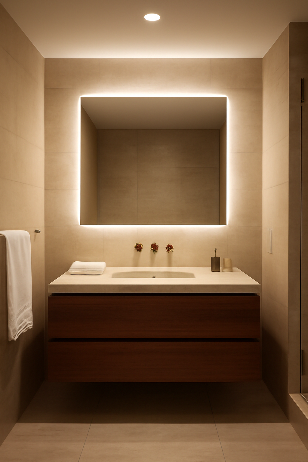 Residential - Bathroom lighting environment