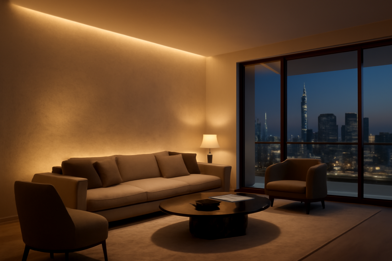 Residential - Living Room lighting environment