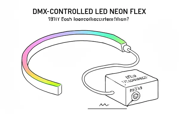 DMX NEON FLEX strip type — LUMIBRIGHT lumi flex lighting