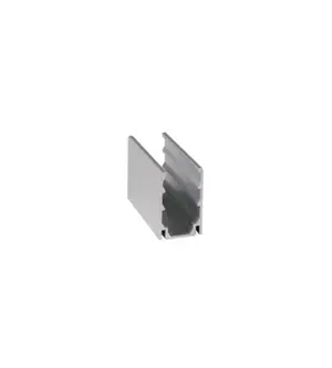 LUMIBRIGHT W16.90XH24.70X1000MM ALUMINUM PROFILE WITH ANODIZED SURFACE TREATMENT LB0902