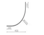 LUMIBRIGHT SLIMPSY Ø30X30X15MM SURFACE ARC TRACK IP20
