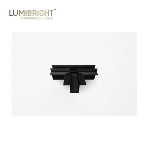 LUMIBRIGHT ILUME-DIM SERIES CORNER T CONNECTOR FOR RECESSED TRACK