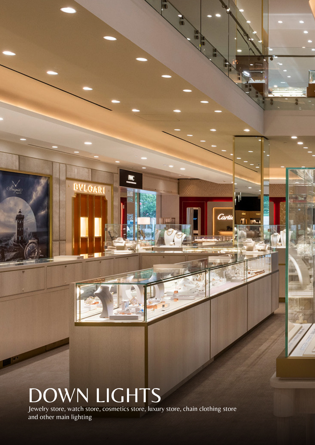 Jewellery & Display - Ambient & General Lighting lighting environment