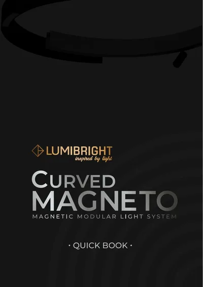 CURVED MAGNETO Modular Lighting System — catalogue cover