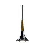 LUMIDECO GLORIA 3000K BLACK SUSPENDED LIGHT LUMINAIRES -9W