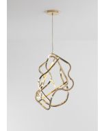 LUMIDECO SWIRL SUSPENDED 2700K LUMINAIRES-20W