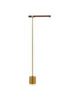 TRIGO BRASS FLOOR LAMP 3000K LUMINAIRES - 6W