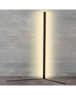 MAGGIORA ACRYLIC BLACK FLOOR LAMP LUMINAIRES-15W