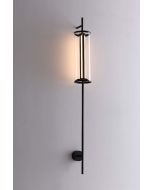 LUMIDECO IP20 IYE HOURGLASS BLACK WALL MOUNTED LIGHTS 3000K LUMINAIRES-20W