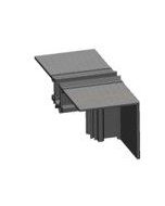 SLIMPSY 70X30X30MM RECESSED TRACK FRONT SIDE CONNECTOR IP20