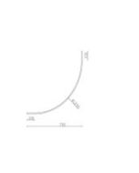 SLIMPSY 30X30X15MM SURFACE ARC TRACK