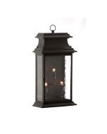 JEFFERSON CLASSIC E14 BRASS WALL MOUNTING LANTERN