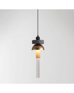 LUMIDECO MACARONS COPPER BRUSHED GLASS SUSPENDED LIGHT 3000K LUMINAIRES-5W