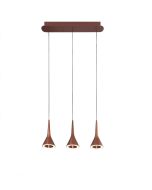 LUMIDECO GLORIA SUSPENDED LIGHT COFFEE 3000K LUMINAIRES-36