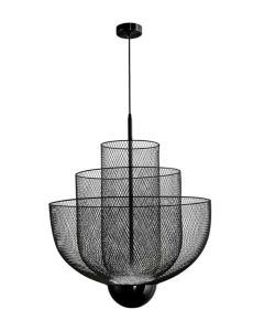 LUMIDECO NETTE SUSPENDED 3000K BLACK LUMINAIRES-18W