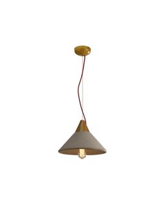 LUMIDECO E27 WESTMONT GREY SUSPENDED LAMPS