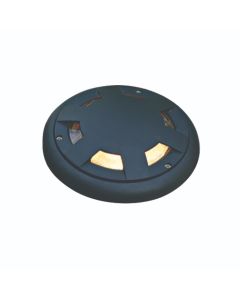 E27 TADLEY FLOOR RECESSED BLACK CLEAR GLASS INGROUND LIGHT