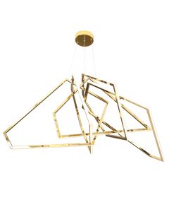 LUMIDECO ARTSY INDOOR GOLD SUSPENDED 3000K LUMINAIRES-110W