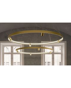 LUMIDECO CIRCLULOS M MATT BLACK SUSPENDED 3000K LUMINAIRES-110W