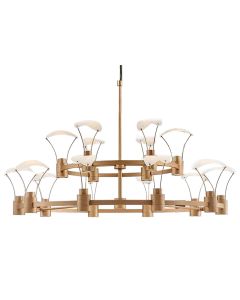 LUMIDECO SONIA SUSPENDED LIGHTS 3000K LUMINARIES - 122W