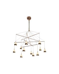 CINDERELLA INDOOR GOLDEN SUSPENDED LAMPS 78W