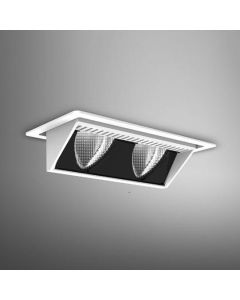 AIKEN SERIES 25W 151x105MM IP20 CEILING RECESSED LED LINEAR WALL WASHER
