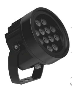 EIDENSE SERIES 42W/54W/70W 180x116MM PROJECTOR/GARDEN LIGHT IP66