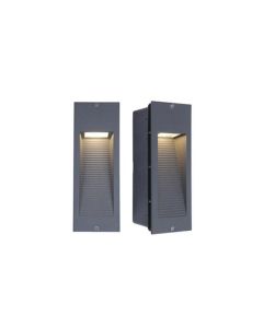 ALISTAIR SERIES 6W 75x83x210MM IP65 WALL LIGHT