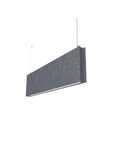 LINEAL SERIES 28W IP20 L1198�W64�H400MM BAFFLE LINEAR ACOUSTIC LED LIGHT LAC0001