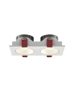 FILLY SERIES 2x9W L170XW85XH46MM IP20 DOUBLE HEAD CEILING RECESSED SPOTLIGHT