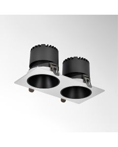 LUMIBRIGHT RAYOS 2X9W SWITCH CCT CHANGEABLE 180X90X65MM IP20 SPOTLIGHT WITH