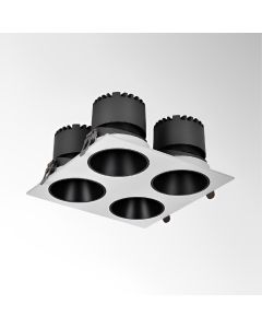 LUMIBRIGHT RAYOS 4X9W SWITCH CCT CHANGEABLE 180X180X65MM IP20 SPOTLIGHT WITH