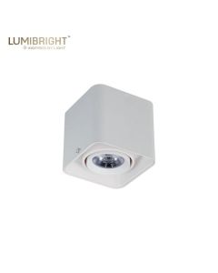 LUMIBRIGHT UNIQUE SERIES 12W 105X105X100MM IP20 SURFACE MOUNTED SPOTLIGHT