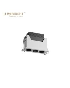 FUSION SERIES 3X2W 81X34X57MM IP20 CEILING RECESSED LINEAR SPOTLIGHT