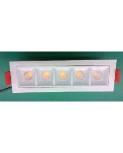 LASER BLADE SERIES 10W Ø150XW45XH38MM IP20 LINEAR RECESSED SPOT LIGHT WITH DRIVER