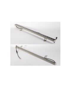 LINEAR SERIES 36W 1000x40x70MM IP67 WALL WASHER WITH BAFFILE