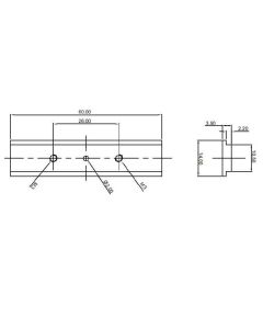 LARKHALL SERIES I SHAPE CONNECTOR FOR LBMGA217