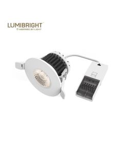 AGNI SERIES 8W Ø88XH50MM SWITCHING CCT IP65 FIRE RATED RECESSED SPOTLIGHT