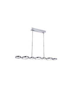 RIGGLES 4x6W+3x10.8W SUSPENDED LAMP