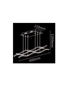 HOLGER 3X13W SUSPENDED LAMP