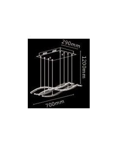 HOLGER 4X10W SUSPENDED LAMP