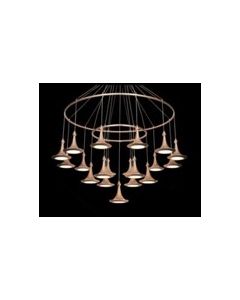 QUINCY 13x6W SUSPENDED LAMP LUMINAIRES