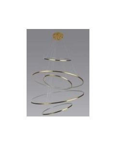 SWRIL SUSPENDED LAMP GOLD 3000K LUMINAIRES-237W