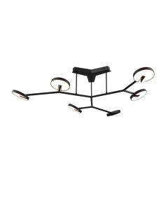MIROIR 72W 3000K BLACK SUSPENDED LAMP IP20