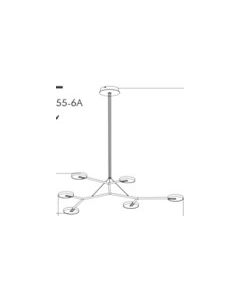 MIROIR 72W SUSPENDED LAMP IP20